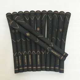 mens MAJESTY Golf grips High quality rubber Golf clubs grips Black Colours in choice 9 pcs/lot irons clubs grips Free shipping