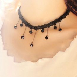 Stylish Pendant Necklace Women Necklaces Chain Ladies Jewellery Beads Tassel Choker Pendant Couple Collares De Moda 2019 NEW L0709
