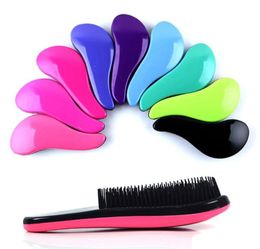 TT Hair Brushes anti-knot massage combs many Colours comb Styling brush care Tools factory direct free ship 50