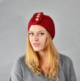 new style women warm headbands bands winter wide knit yarn headwraps turban outdoor sports lady headwraps yoga hair bands