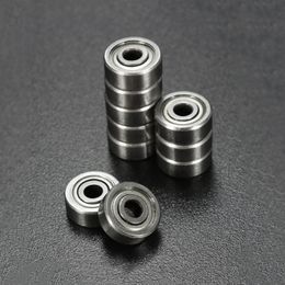 50pcs ABEC-3 S693ZZ 3*8*4 miniature stainless steel deep groove ball bearings S693 -2Z 3x8x4mm