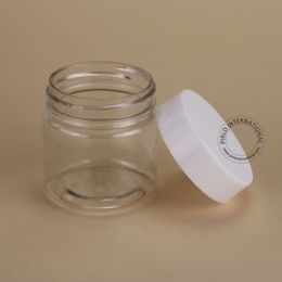 50pcs/lot 30g Empty Transparent Plastic Cream Jar, Women Cosmetic Bottle Nail Art Cosmetic Bead Storage Bottle