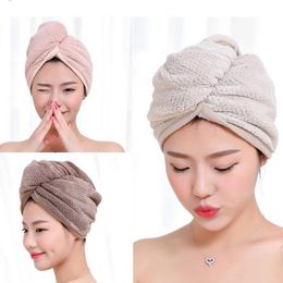 Magic Microfiber Hair Fast Drying Dryer Towel Bath Wrap Hat Quick Shower Cap Turban Towel Dry 4style LX1380