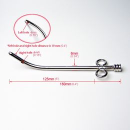 Hollow urethra sounding rods stainless steel metal male/female Unisex urethral catheter dilator penis plug Adult games sex products