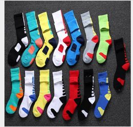 Towel-bottom basketball socks, high-tube elite professional cotton odor-proof socks