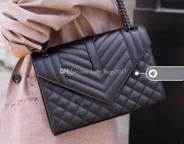 Newset Jumbo X Large 32CM Wave Shape Flap Chain Shoulder Bags Designer Handbag Women Clutch Big Messenger Bag Crossbody Purse Shopping Totes