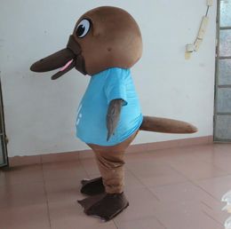 2019 Hot sale new Platypus fur mascot costume for adult duckbill plush mascot suit for sale