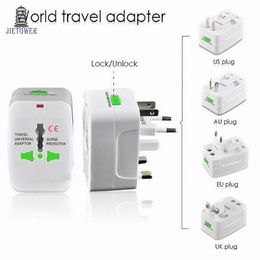 Wholesale eu uk au universal adapter plug global multi-function socket adapter travel converter plug