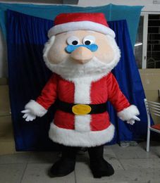 2019 factory hot new Santa Claus Mascot Costume Christmas Santa Claus Cartoon Costume Fancy Party Dress