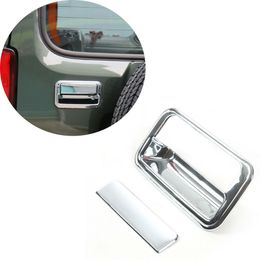 2pcs ABS Chrome Car Tailgate Door handle Cover Trims for Suzuki Jimny 2007-2015