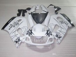 zxmotor fairing kit fit for suzuki gsxr600 gsxr750 srad 19962000 white black gsxr 600 750 96 97 98 99 00 fairings df33