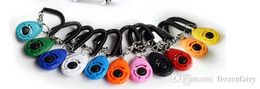 puppy aid UK - Wholesale Dog Pet Cat Puppy Button Click Clicker Training Trainer Aid Wrist Strap Guide