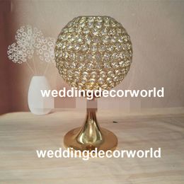 Beautiful Wedding decoration tall Centrepiece stands gold table decor0811