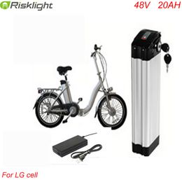 ebike battery 48v 1000w electric bike battery 48V 20Ah for bafang / 8fun 750w 1000w motor with Aluminium Case For LG 18650 Cell