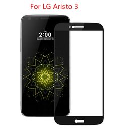 3D Full Cover Tempered Glass Screen Protector For LG Aristo 3 MetroPcs Tribute Dynasty For Samsung Galaxy J2 Core with retail packaging A