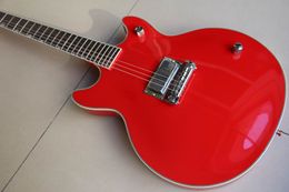 Wholesale Guitars China Electric Guitar One Piece Pickups In Red 111226