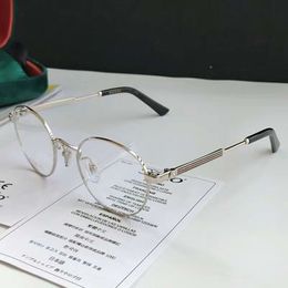 Wholesale-Gold 0290o Round Eyeglasses Glasses Frame clear lens glasses luxury mer eye glasses frames New with Box