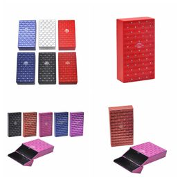 New Colourful Plastic Mini Cigarette Case Storage Box Fish Scale Pattern Skin Innovative Design Protective Cover Shell High Quality