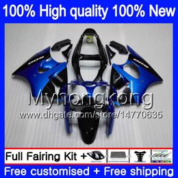 Body For KAWASAKI ZX 600 CC 6 R ZX636 ZX-6R 2000 2001 2002 212MY.20 Hot blue Sale ZX 636 600CC ZX 6R ZX-636 ZX600 ZX6R 00 01 02 Fairings