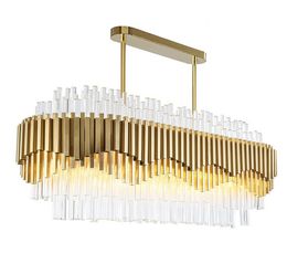 luxury design modern crystal lighting chandelier LED lamp Ac110 220v lustre cristal dinning room living room lamp MYY