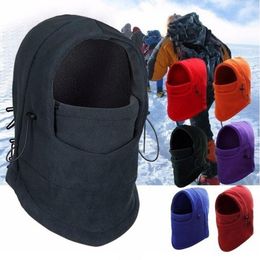 Thermal Fleece Bandana Men Women Neck Warmer Hat Cycling Face Mask Cap Ski Bike Mask Balaclava Sport Running Cycling Hiking Scarves