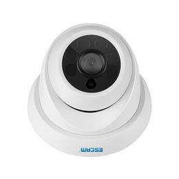 ESCAM QH001 ONVIF H.265 1080P P2P IR Dome IP Camera Motion Detection with Smart Analysis Function - US Plug