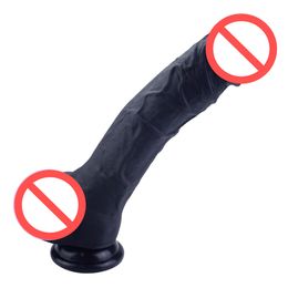 Realistic Dildo soft Liquid silicone Huge Big Penis With Suction Cup Sex Toys for Woman Strapon Female Masturbation