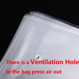 100pcs 16 x 30cm Transparent OPP Bag 6.3" x 11.81" Clear Self Adhesive Seal Plastic Envelope Packaging Bags Gift Pouches