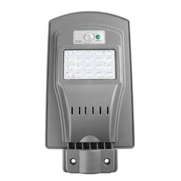 LED 20W 40W Solar Radar Sensor Light Control Wall Street Light Outdoor Wall Lamp Security Spot Lighting Waterproof