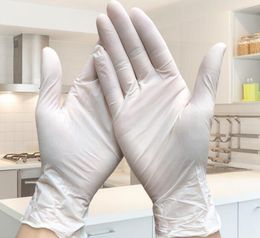 Food Grade Oil Resistance Disposable Nitrile Gloves, Latex-Free, Powder-Free Glove,Cleaning or Tattoo Applications, Size Large, Case of 100