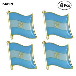 Argentina Flag Pin Lapel Pin Badge Brooch Icons 4PC