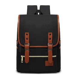 Designer-Travel Sports outdoors Men and women canvas bags Schoolbag Durable 16 inches Computer package Grey Black Blue 612