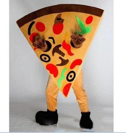 2018 factory hot Cute Pizza Mascot Costume Fancy Party Dress Halloween Costumes Adult Size