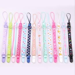 The New Baby Pacifier Clip Chain Dummy Holder For Nipples Children Pacifier Clips Holder Adjustable