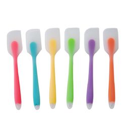 Silicone Butter Spatula Heat Resistant Cake Pastry Spatula Silicone Cream Baking Scraper Non-stick Butter Spatula Pastry Tools