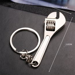 Simulated Activity Spanner Key Keychains Practical Small Gift Creative Diy Small Jewellery Car Key Ring Chain Motorcycle Keychain