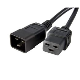 C19 to C20 power cord 16A PDU powe cable 3 hole pure copper UPS power supply extension cable 3*2.5 square