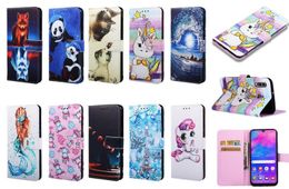 Wallet Leather Flip Stand Flower Panda Butterfly case for Samsung NOTE10 PLUS A51 A71 A20 A30 A40 A50 A60 A70 A80 A90 A10S A20S S8 S9 PLUS