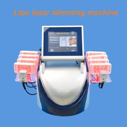 10pads LIPO Laser cellulite reduction weight loss fat burning salon spa home use machine 160MW