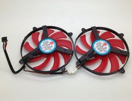 NTK FD7010H12S 9CM Ultra-thin Display Card Dual Fan Heat Dissipation Silence Four-wire PWM Fan Dual Fan