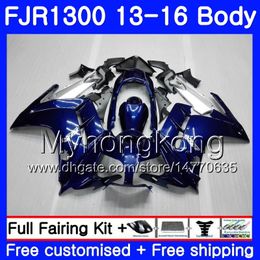 Body For YAMAHA FJR1300A FJR1300 13 FJR-1300 Dark blue stock 13 14 15 16 247HM.22 FJR-1300A FJR1300 A FJR 1300 2013 2014 2015 2016 Fairings