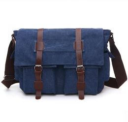 Designer-Handbags Purses Multiple Pockets Crossbag Casual Bag Hip-hop Street Canvas Cross Shoulder Bag Men Women Couples Package