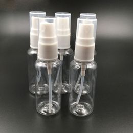 Free Shipping PET Empty Mist Spray Bottle 30ML Plastic Refillable Perfume Bottle 1OZ for Cosmetic Packaging