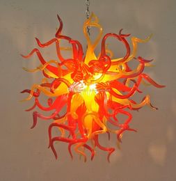 1106 Mouth Blown CE/UL Borosilicate Murano Glass Dale Chihuly Art Round Lamp Small Glass Pendant