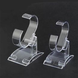 Plastic watch display stand Watches Display Rack Holder Show Stand Acrylic Removable shelf bracket