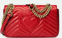 wome love Marmont наплечные сумки женщины волна шаблон цепи crossbody сумка сумки известный дизайнер кошелек высокое качество женский мешок сообщения 2020e3