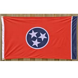 Tennessee Flag USA American State Flags 3ftx5ft Flying Hanging Cheap Indoor Outdoor Polyester Fabric Print Flag Banner