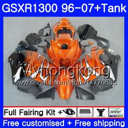 Body For SUZUKI GSX R1300 GSXR1300 96 02 03 04 05 06 07 333HM.53 GSXR 1300 Hayabusa 1996 2002 2003 2004 2005 2006 2007 Fairing Hot orange