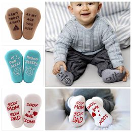 Baby Socks Newborn Summer Letter Cotton Sock Toddler Anti Slip Ins Socks Baby Boy Girl Cute Alphabet Ankle Socks Casual Lovely Sock LT286