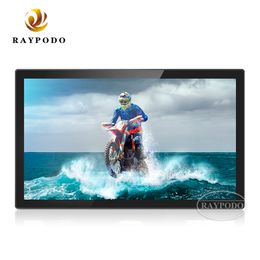 Full HD 1920*1080 larger size 24 inch digital photo frame with black Colour for advertising